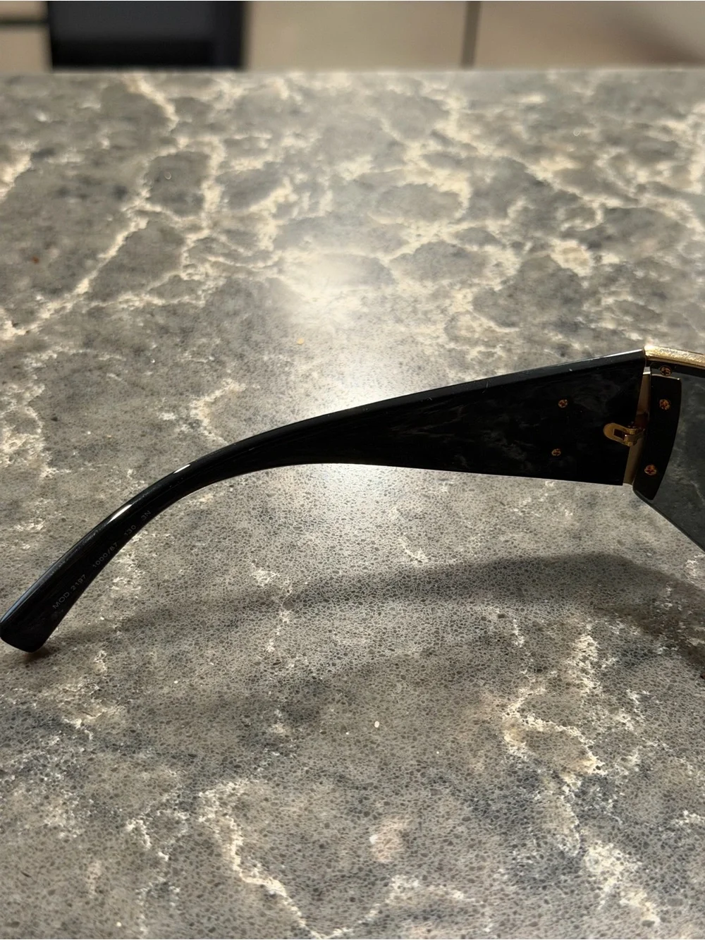 VERSACE 2197 TRIBUTE SHIELD Black Silver Mirror VE2197 Unisex Visor Sunglasses